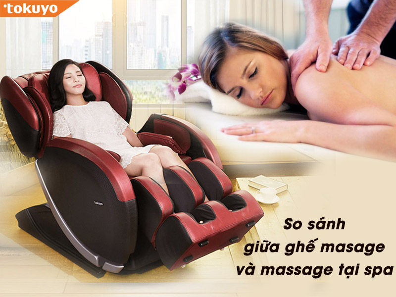 massage với ghế massage toàn thân
