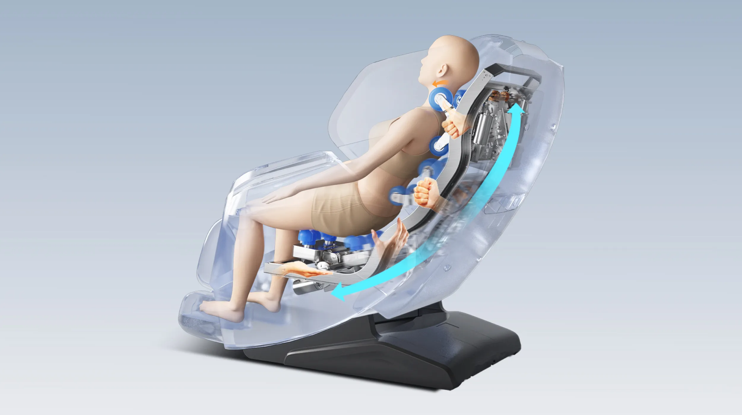 Ghế massage toàn thân KC - 569