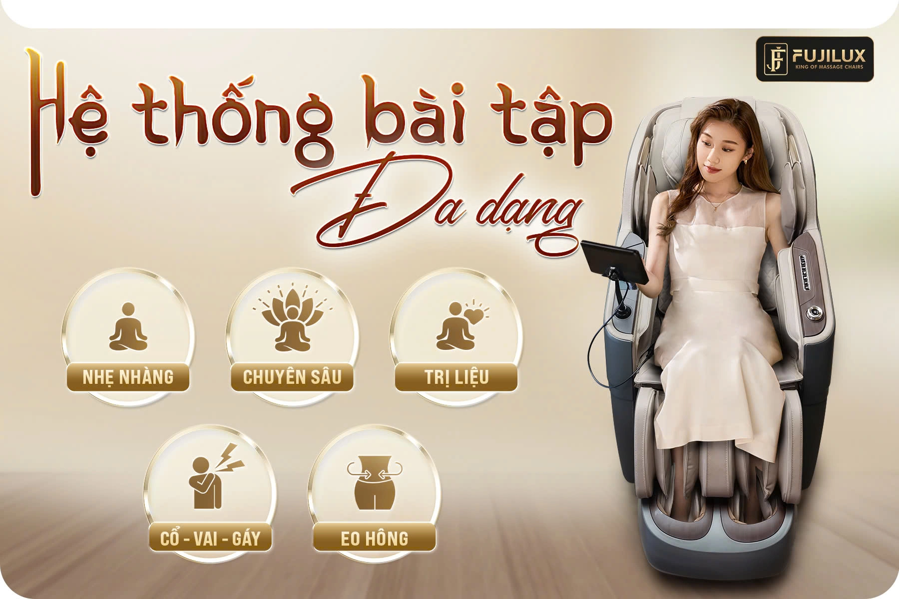 Ghế Massage Toàn Thân JP-3380