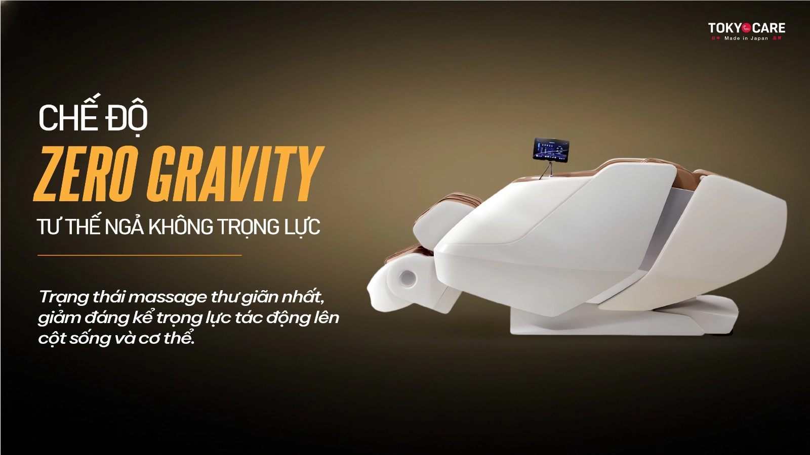 Ghế Massage Tokyo Care JC-6866  (Made in Japan)