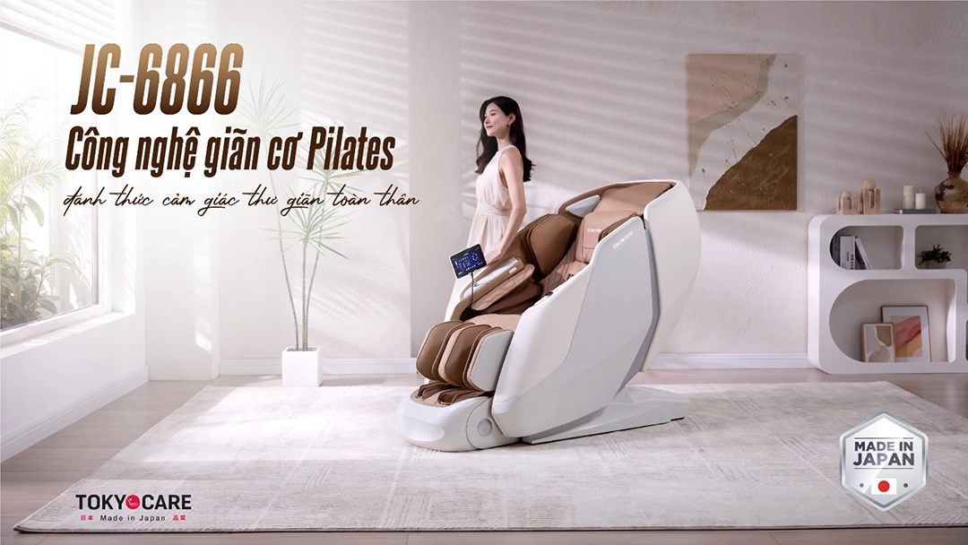 Ghế Massage Tokyo Care JC-6866  (Made in Japan)