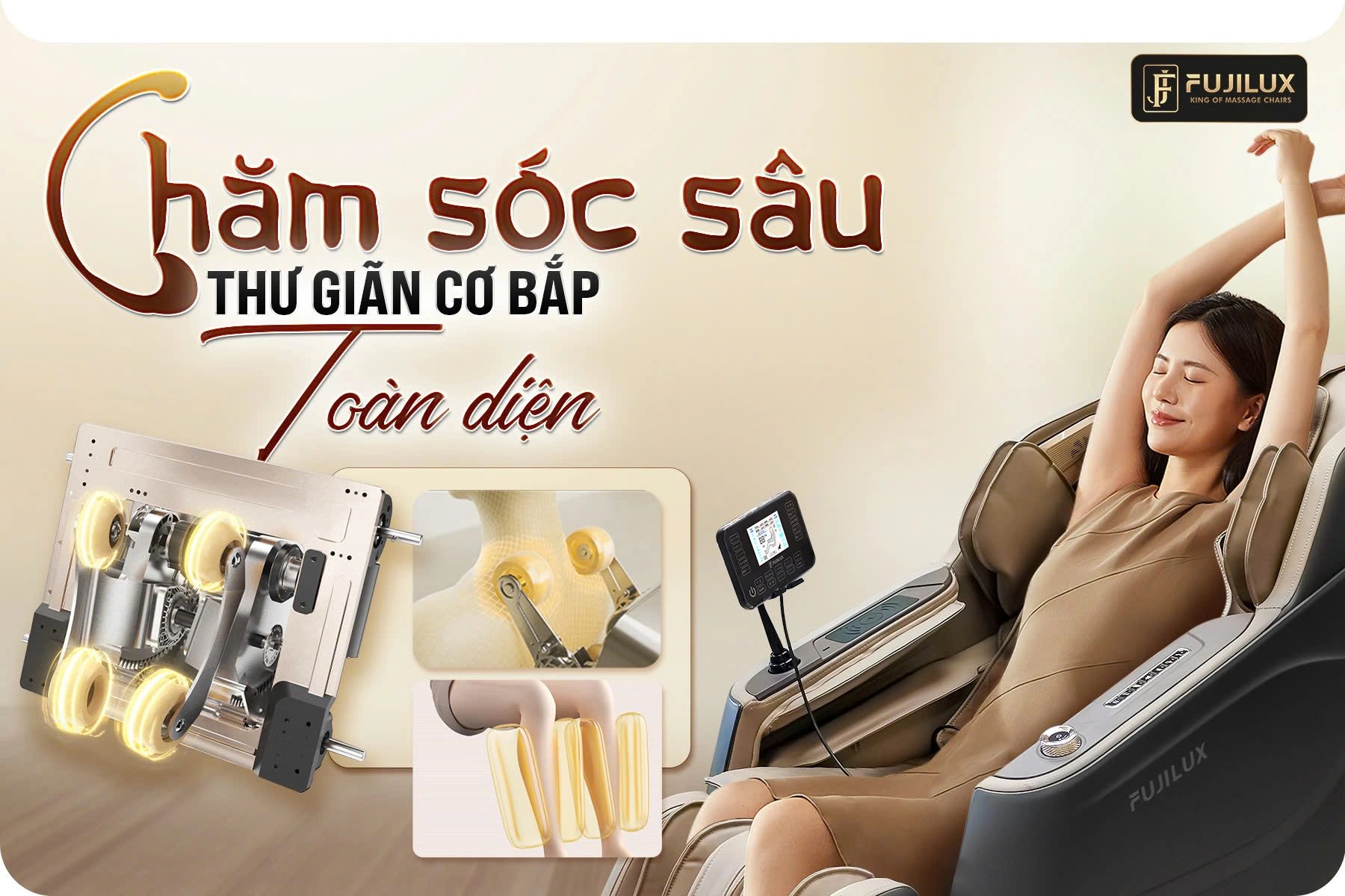 Ghế Massage Toàn Thân JP-3380