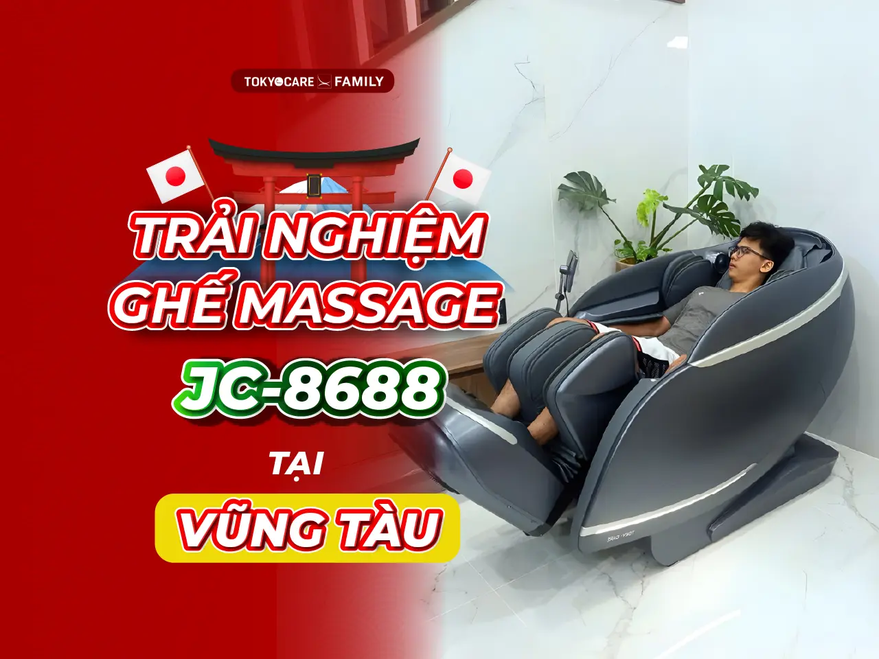 Khách hành tại Vũng Tàu trải nghiệm ghế JC-8688 - Một chiếc ghế – trọn vẹn sức khỏe – cả nhà an tâm. thumbnail