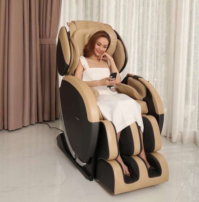 ghế massage tốt cho chứng đau mỏi gối