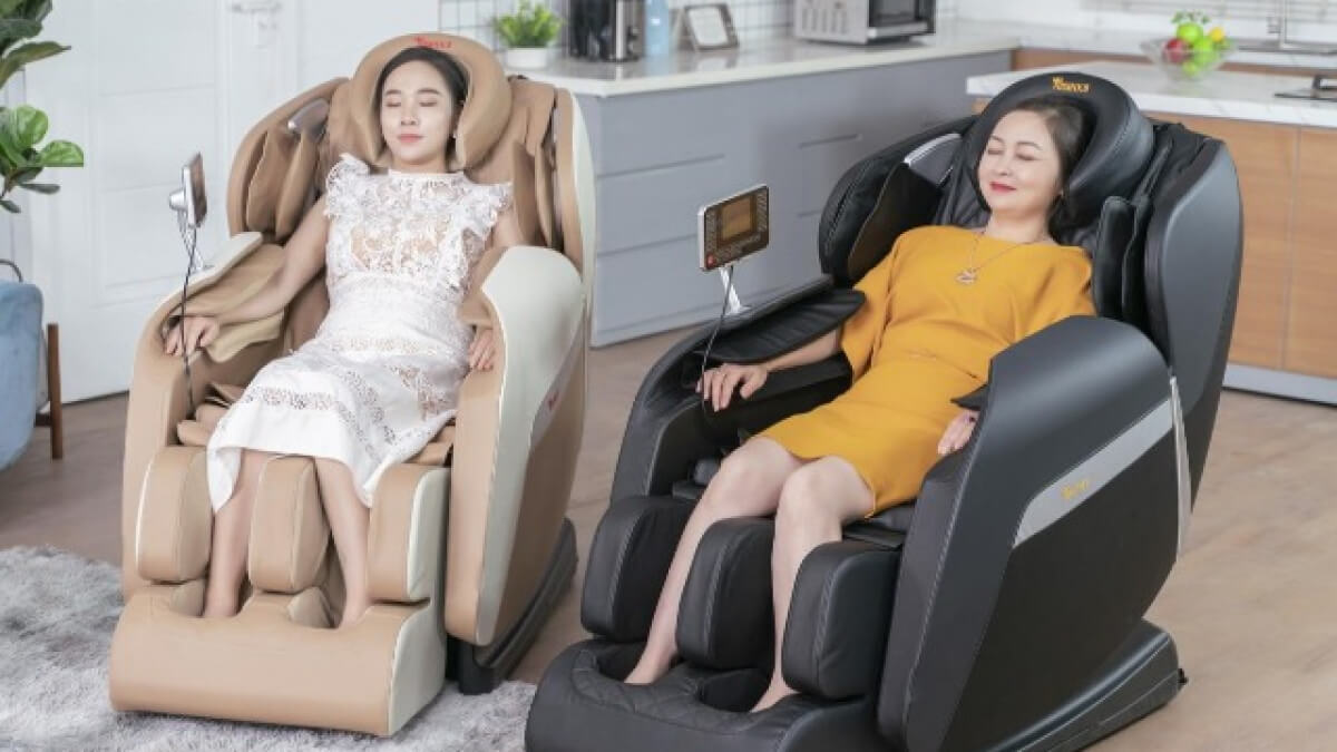 Ghế massage làm giảm đau lưng, mỏi gối hiệu quả