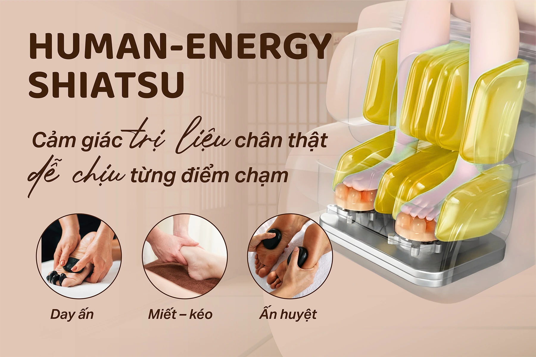 Ghế Massage Toàn Thân JP-3380