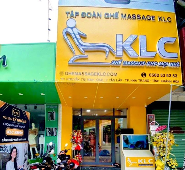 Mua ghế massage klc tại Nha Trang