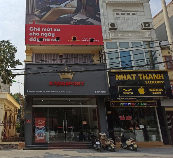 Mua ghế massage Kingsport tại Ninh Bình