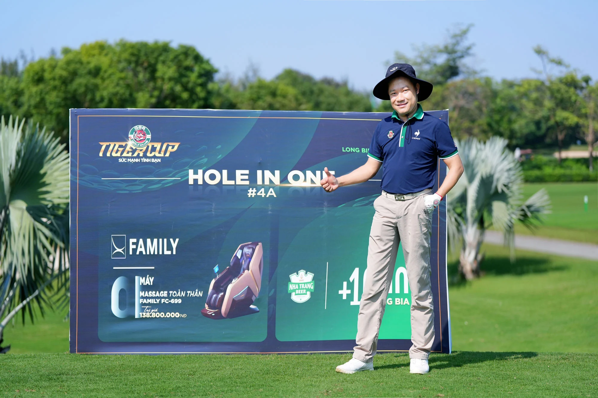 Ghế Massage Family Đồng Hành Tài Trợ Giải Golf Tiger Cup – Sức Mạnh Tình Bạn