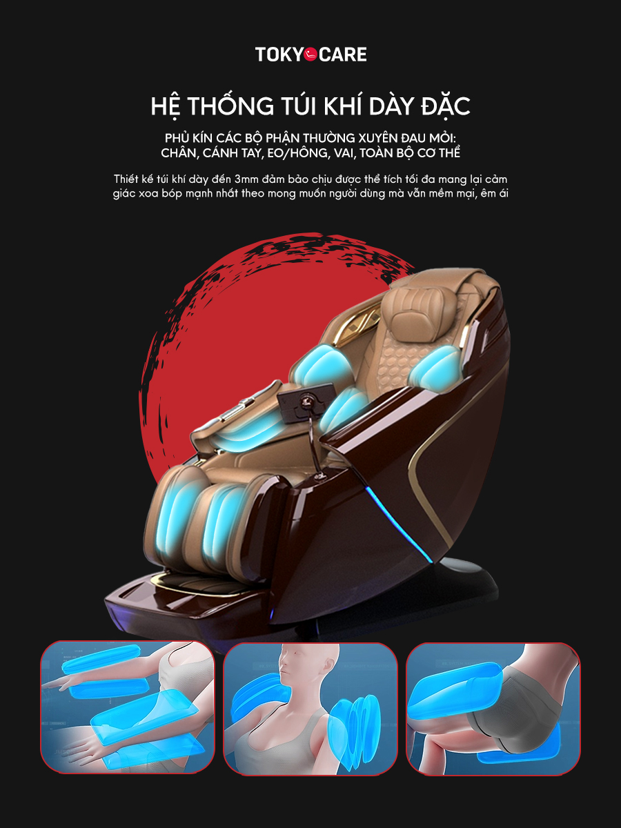 Ghế Massage Hoàng Gia JC-999 (Made in Japan)