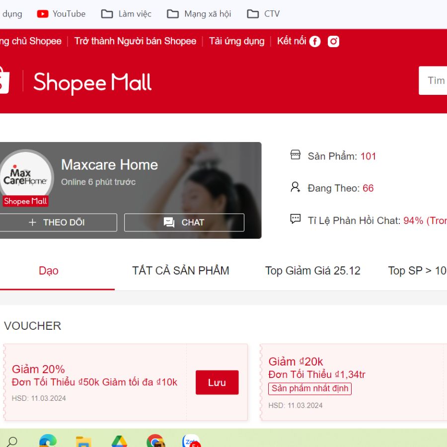 Đánh giá ghế massage MaxCare trên sàn thương mại điện tử