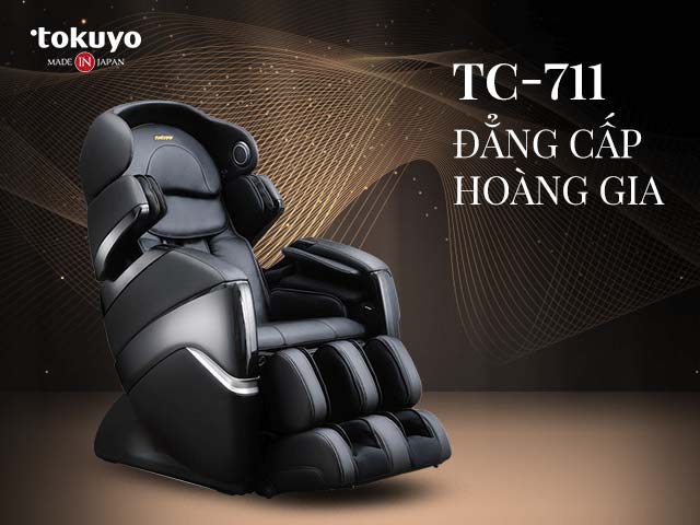 Ghế massage Toàn Thân 4D Plus Tokuyo TC-711 - Hot 2017