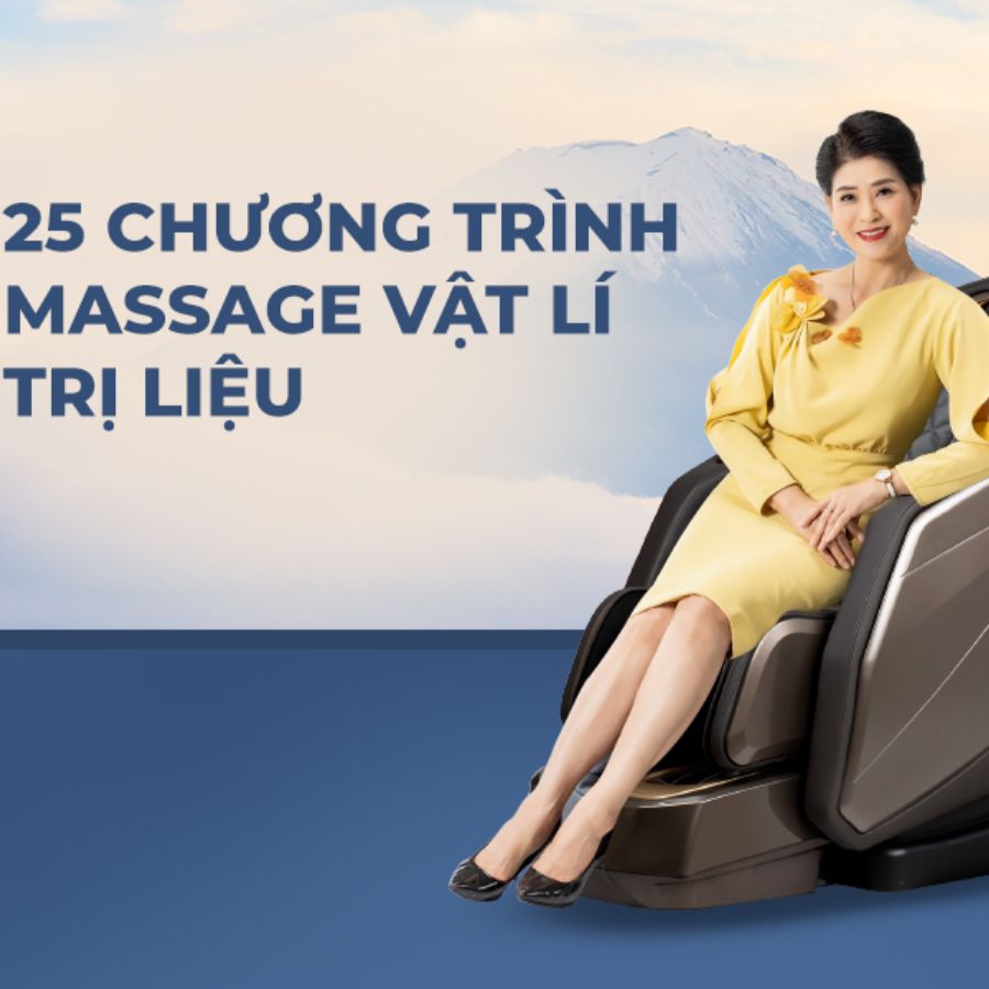 25 chương trình ghế massage KC-666