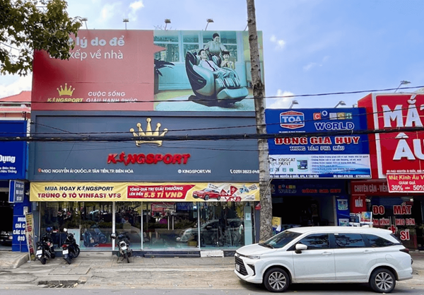Cửa hàng ghế massage Kingsports Biên Hòa