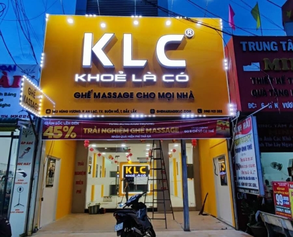 Đây là một trong những chi nhánh ghế massage KLC được đánh giá rất cao