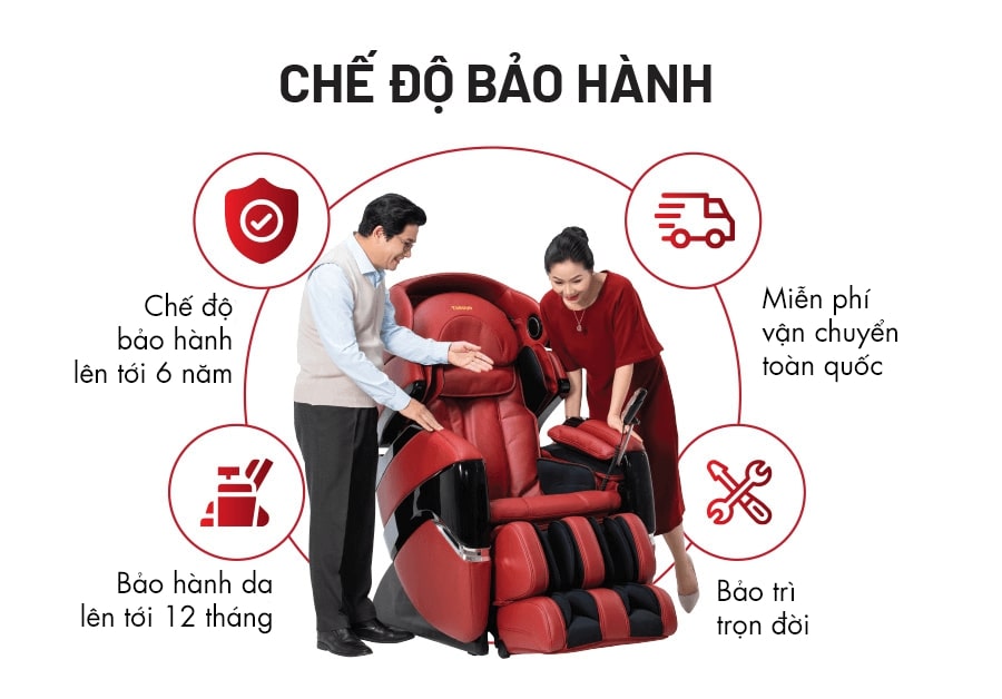 bảo hành 6 năm