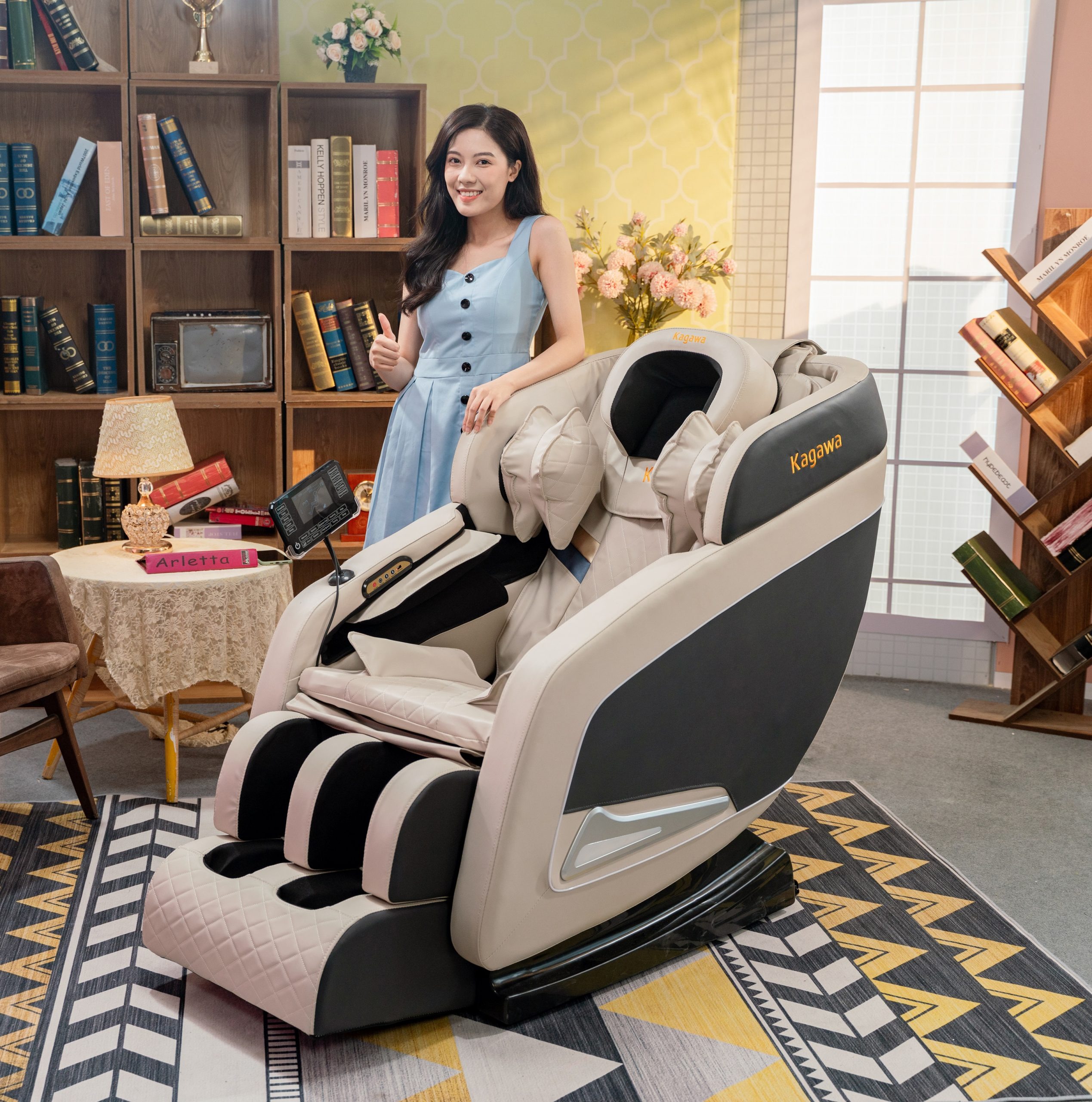 ghế massage kagawa dưới 15 triệu