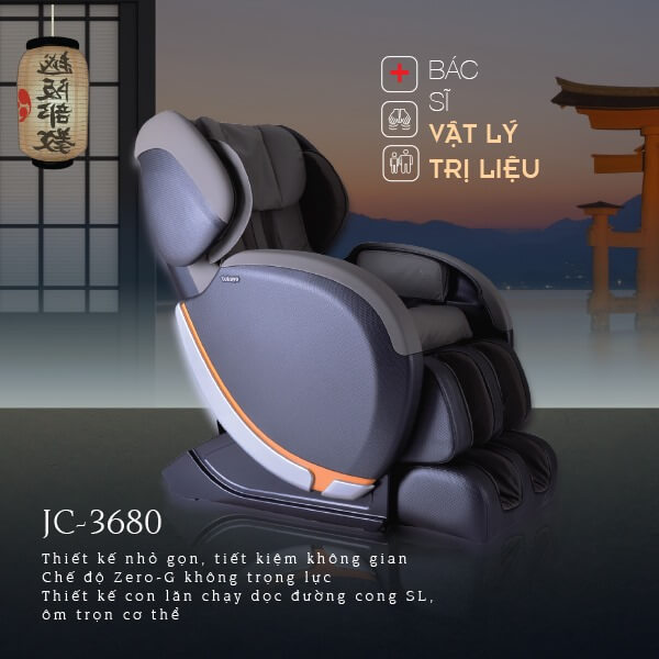 ghế massage nhật bản jc-3680