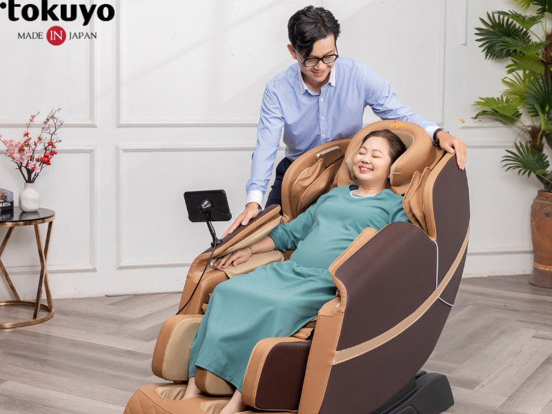 Ghế massage phù hợp với tình trạng sức khỏe